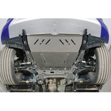 Защиты комплект ТСС алюминий (картер, кпп, бак, адсорбер, двигателя правая, левая) 4 мм на 4WD 1.6 для Exeed TXL 2020-2022