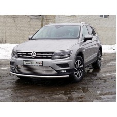 Защита переднего бампера 60,3 мм для Volkswagen Tiguan 2016-2020