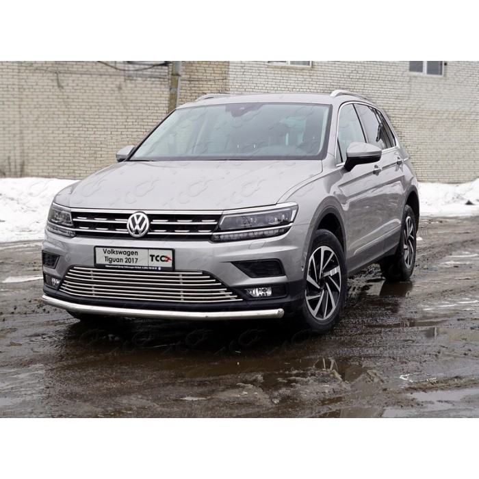 Защита переднего бампера 60,3 мм для Volkswagen Tiguan 2016-2020