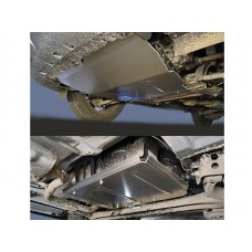 Защиты комплект ТСС алюминий 4 мм (картер, кпп, бак, адсорбер) для Chery Tiggo 4 pro 2020-2023