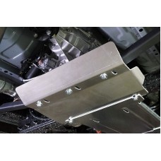Защита раздаточной коробки ТСС алюминий 4 мм на 4WD 2.0 для Changan Hunter Plus 2023-2024