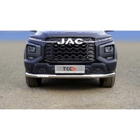 Защита переднего бампера с ДХО 76,1 мм на 4WD для JAC T9 2024