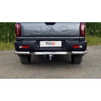 Фаркоп ТСС оцинкованный, шар Е с логотипом для JAC T9 2024