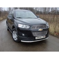 Накладка решётки радиатора верхняя 12 мм для Chevrolet Captiva 2013-2016