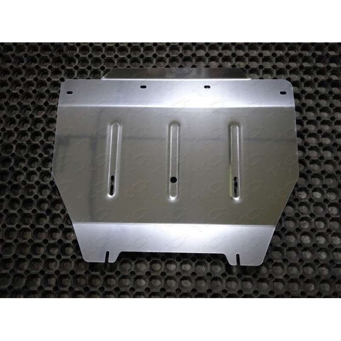 Защита радиатора ТСС алюминий 4 мм для Infiniti QX56/QX80 2010-2023 артикул ZKTCC00045