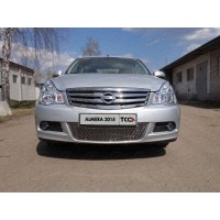 Накладка решётки радиатора лист для Nissan Almera 2013-2018