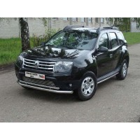 Накладка решётки радиатора 12 мм для Renault Duster 2011-2015