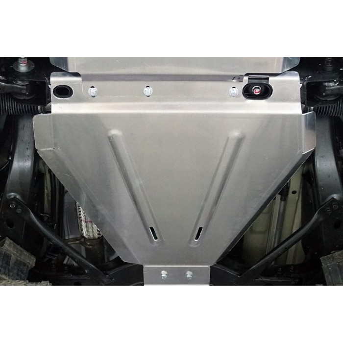 Защита КПП и рулевой рейки, алюминий 4 мм для Kia Mohave 2020-2023 артикул ZKTCC00464