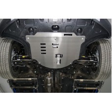 Защита картера и КПП ТСС, алюминий 4 мм для Hyundai Palisade 2020-2023