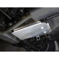 Защита заднего редуктора ТСС алюминий 4 мм для Hyundai Tucson/Kia Sportage 2015-2024