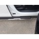 Пороги овальные гнутые с накладкой 75х42 мм для Mazda CX-5 2018-2023 артикул MAZCX517-27