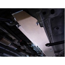 Защиты комплект алюминий 4 мм картер и КПП, топливопровод, бак для Mitsubishi Outlander 2012-2018