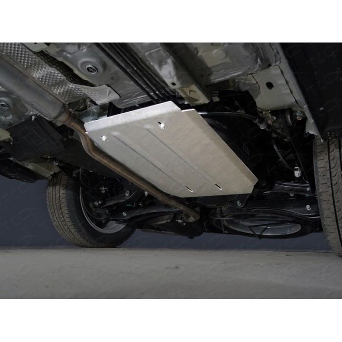 Защита бака алюминий 4 мм для Mitsubishi Outlander 2012-2018 артикул ZKTCC00377