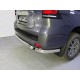 Защита задняя овальные уголки 75х42 мм для Toyota Land Cruiser Prado 150 2017-2020 артикул TOYLC15017-08