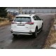 Защита заднего бампера центральная 60 мм для Toyota RAV4 2015-2019 артикул TOYRAV15-28