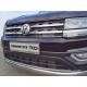 Накладка решетки радиатора нижняя с парктроником и камерой лист для Volkswagen Teramont 2018-2023 артикул VWTER18-17