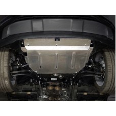 Защита картера ТСС алюминий 4 мм для Volkswagen Teramont 2018-2023