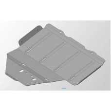 Защита картера ТСС алюминий 4 мм для Subaru XV 2011-2017