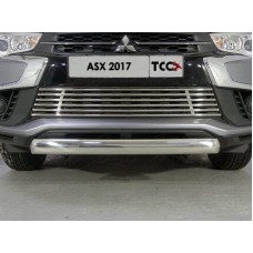 Накладка решетки радиатора нижняя 12 мм для Mitsubishi ASX 2017-2019