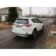 Защита заднего бампера овальная 75х42 мм для Toyota RAV4 2015-2019 артикул TOYRAV15-29