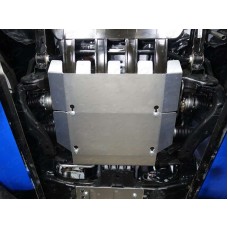 Защита картера ТСС алюминий 4 мм для Volkswagen Amarok 2016-2023