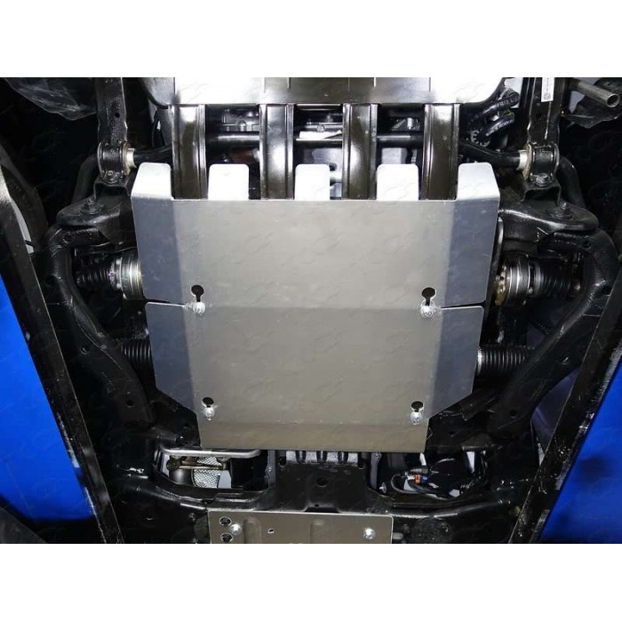 Защита картера ТСС алюминий 4 мм для Volkswagen Amarok 2016-2023 артикул ZKTCC00212
