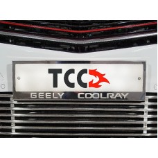 Рамка номерного знака комплект  для Geely Coolray 2019-2023