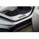Накладки на пороги на пластик вставка зеркальный лист надпись Cayenne Turbo 4 штуки для Porsche Cayenne Turbo 2018-2023 артикул PORSCAY18-09