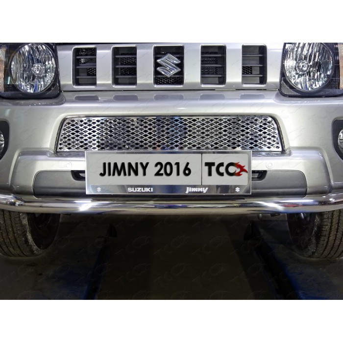 Решетка радиатора нижняя лист для Suzuki Jimny 2012-2018 артикул SUZJIM16-13