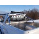 Защита кузова и заднего стекла со светодиодной фарой 76 мм для Volkswagen Amarok 2016-2023 артикул VWAMAR17-16
