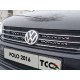Накладка решётки радиатора верхняя лист для Volkswagen Polo 2015-2020 артикул VWPOLO16-07