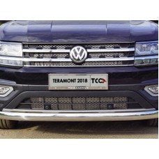 Накладка решетки радиатора нижняя с парктроником лист для Volkswagen Teramont 2018-2022