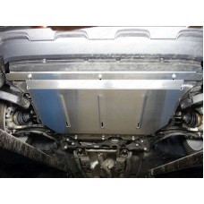Защита картера ТСС алюминий 4 мм для Volkswagen Tiguan/Audi Q3/Skoda Karoq 2016-2023