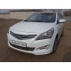 Рамка номерного знака Hyundai Solaris (комплект) для Любые артикул HYUNSOL-01RN