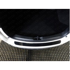 Накладка на задний бампер зеркальный лист для Mazda CX-5 2018-2023