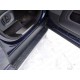 Накладки на пороги шлифованный лист для Range Rover Sport 2013-2022 артикул LRRRSP15-06