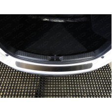 Накладка на задний бампер шлифованный лист для Mazda CX-5 2018-2022