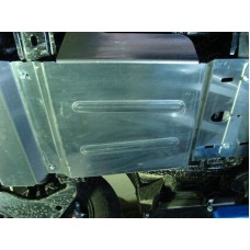 Защита КПП ТСС алюминий 4 мм для Mitsubishi L200/Pajero Sport/Fiat Fullback 2013-2016