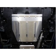 Защита картера малая ТСС алюминий 4 мм для Subaru Forester SK 2018-2023