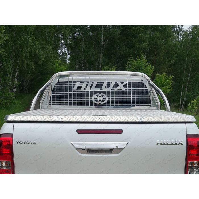 Защита кузова и заднего стекла  для Toyota Hilux/Hilux Black Onyx 2015-2023 артикул TOYHILUX15-54