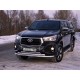 Защита передняя двойная 60-60 мм для Toyota Hilux Exclusive 2018-2020 артикул TOYHILUXEXC18-07