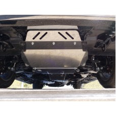 Защита радиатора ТСС алюминий 4 мм для Toyota Land Cruiser 200/Lexus LX-570/570 Sport/450d 2007-2023