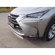 Накладка решётки радиатора 16 мм для Lexus NX-200t 2014-2017 артикул LEXNX20015T-06