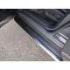 Пороги с площадкой нержавеющий лист 60 мм для Nissan Pathfinder 2014-2020 артикул NISPAT14-14