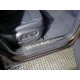 Накладки на пороги на пластик шлифованный лист надпись Audi для Audi Q5 2008-2016 артикул AUDIQ513-09
