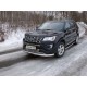 Накладка решётки радиатора верхняя 16 мм для Ford Explorer 2015-2017 артикул FOREXPL16-03