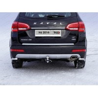 Фаркоп ТСС оцинкованный с надписью Haval, шар E для Haval H6 2014-2020