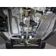 Защита топливопровода (алюминий) 4мм для Mazda CX-9 2017-2023 артикул ZKTCC00338