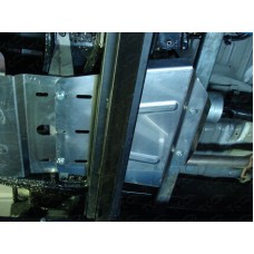 Защита раздатки ТСС алюминий 4 мм для Mitsubishi L200/Pajero Sport/Fiat Fullback 2013-2023