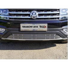Накладка решетки радиатора нижняя 12 мм для Volkswagen Teramont 2018-2022